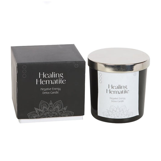 Healing Hematite Detox Candle