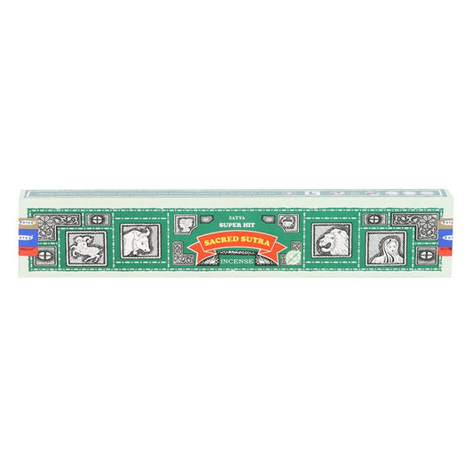 12 Packs of Superhit Sacred Sutra Incense Sticks by Satya