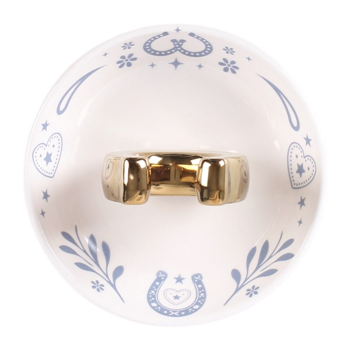 Lucky Horseshoe Trinket Dish
