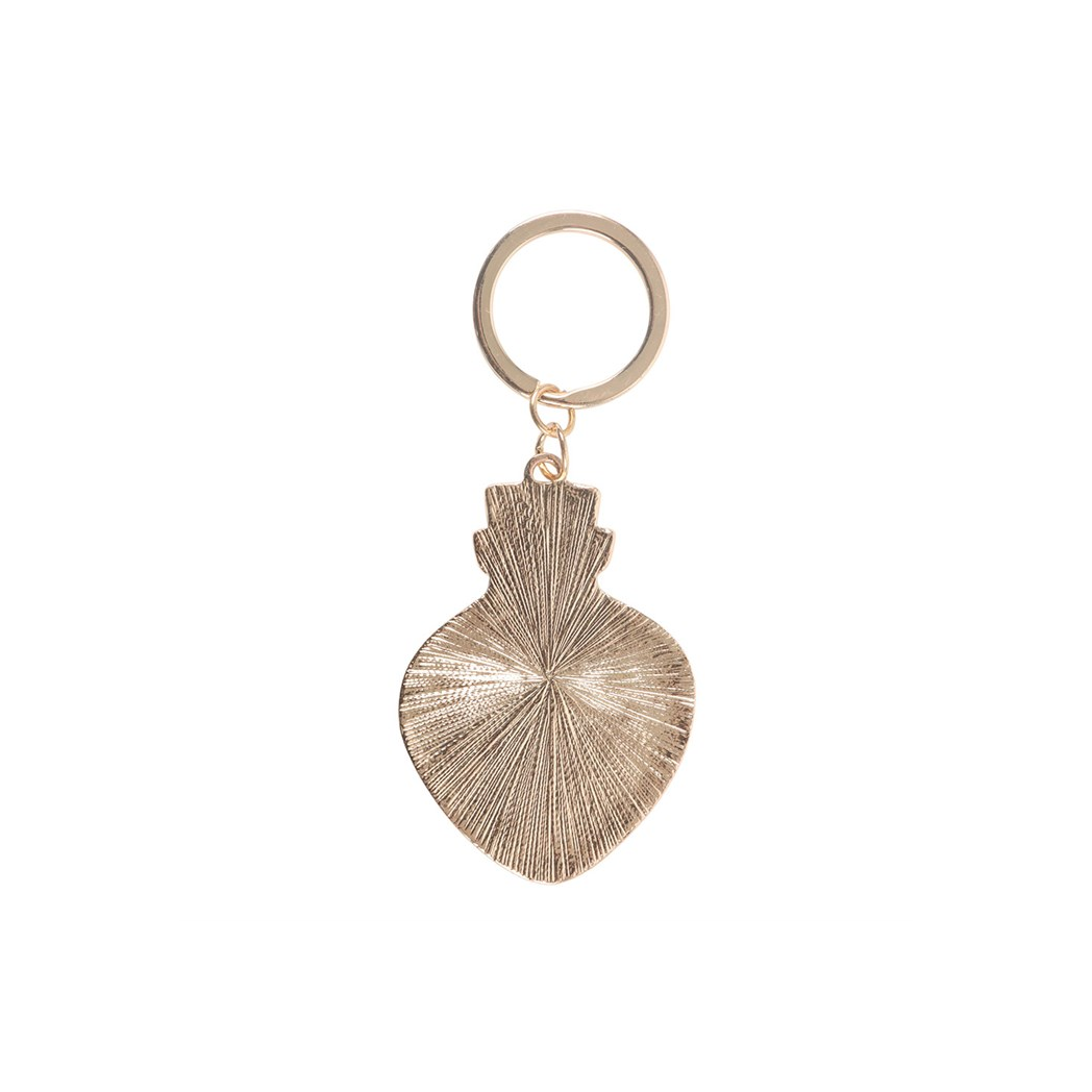 Green Witch Potion Bottle Keyring