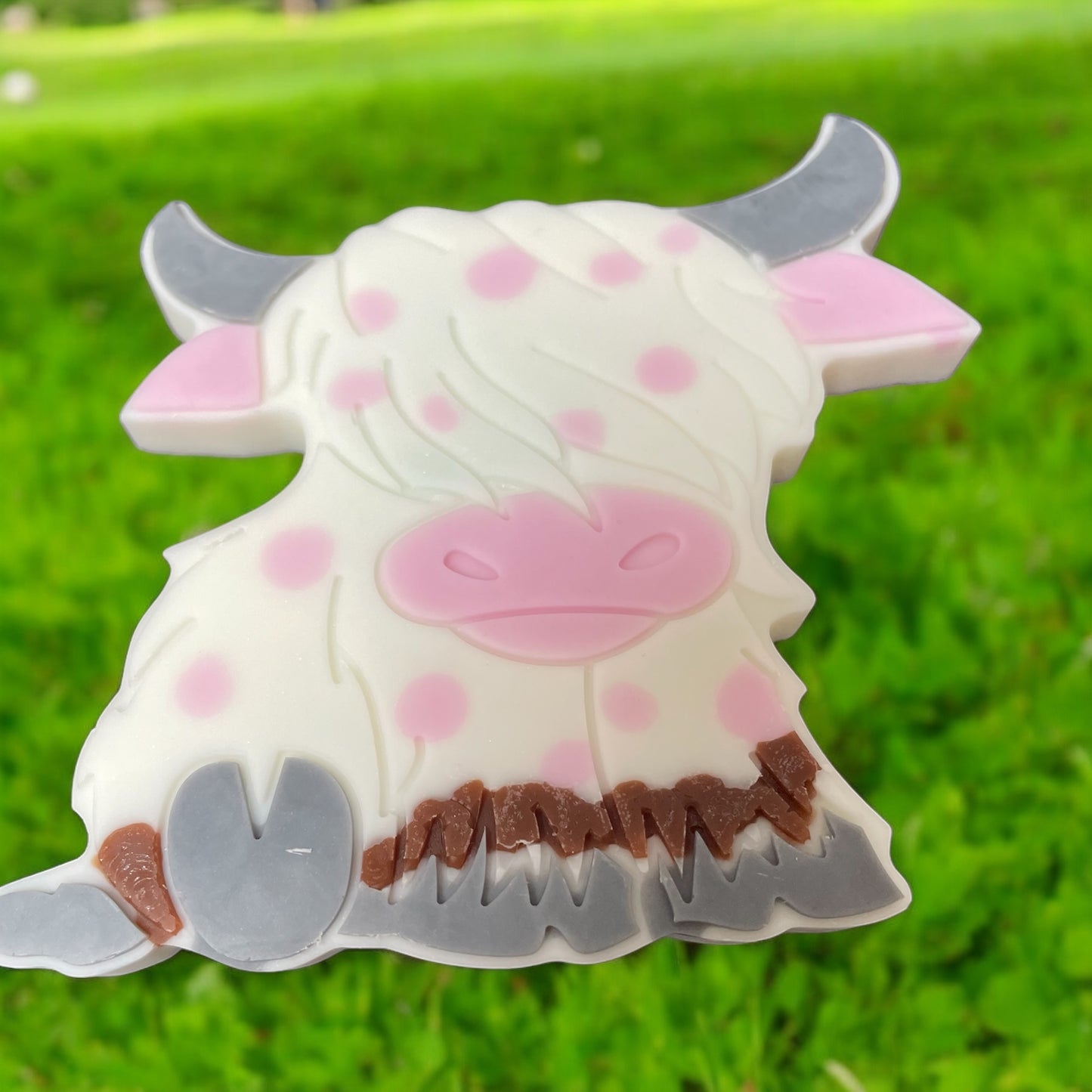 Cute Highland Coo Wax Melt Slab