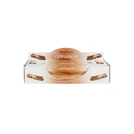 Set of 6 Packets of Elements Cinnamon Incense Sticks