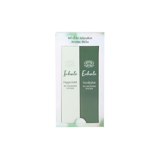 Set of 2 Inhale Exhale Incense Stick Packs