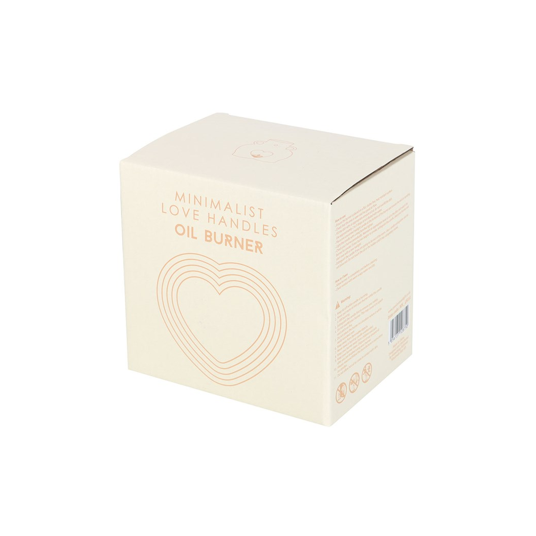 Cream Speckle Bum Oil Burner