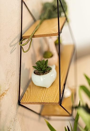 3 Tier Urban Retro Wall Mounted Floating Shelf – Diamond