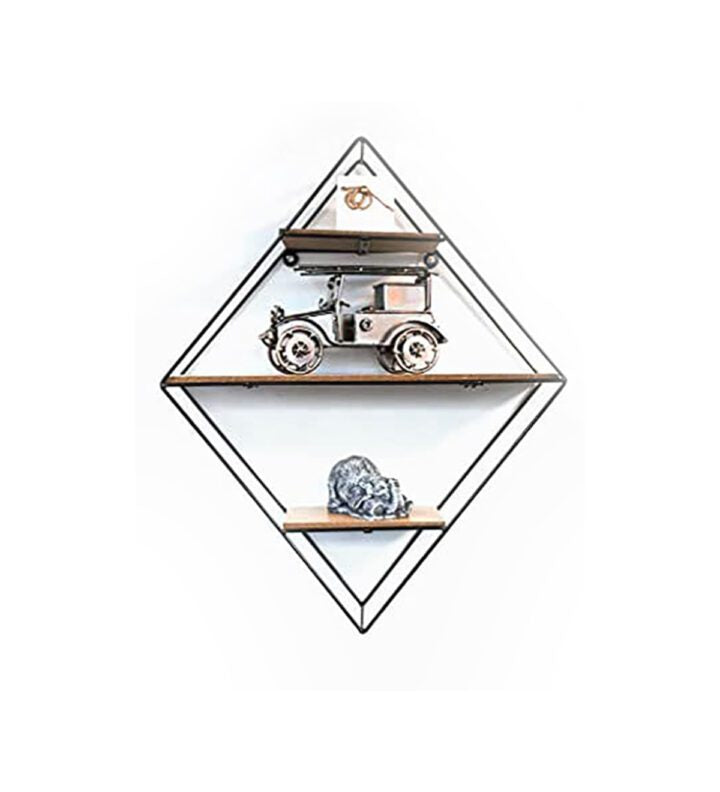 3 Tier Urban Retro Wall Mounted Floating Shelf – Diamond