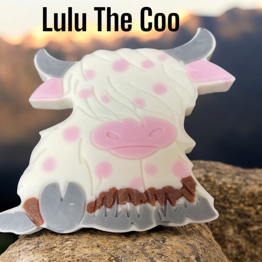 Cute Highland Coo Wax Melt Slab