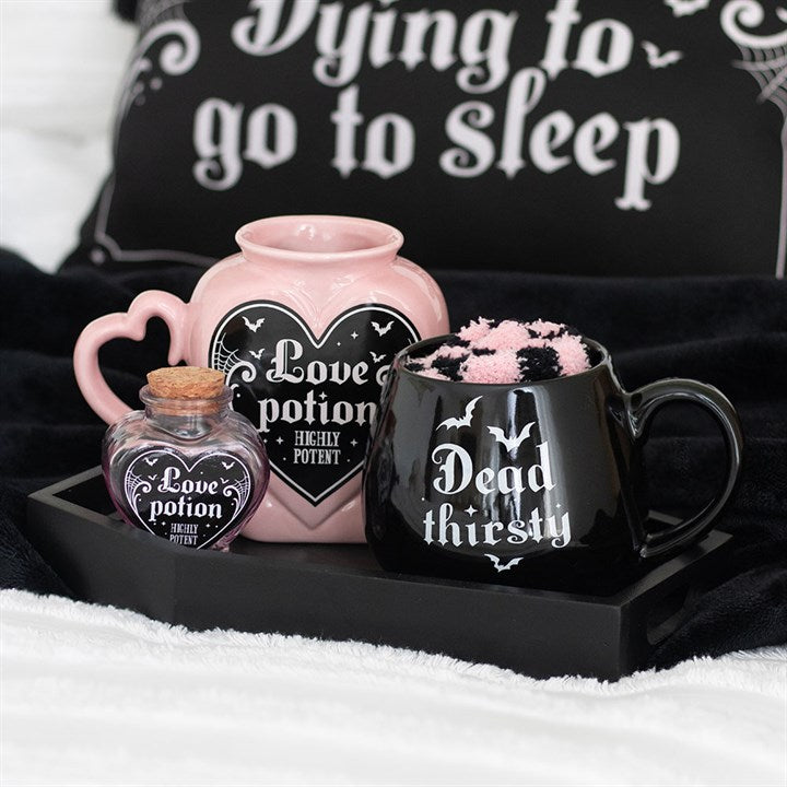 Love Potion Decorative Glass Heart Potion Bottle