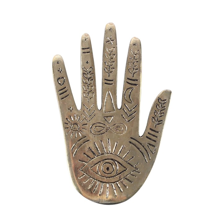 Mystic Hand Metal Incense Stick Holder