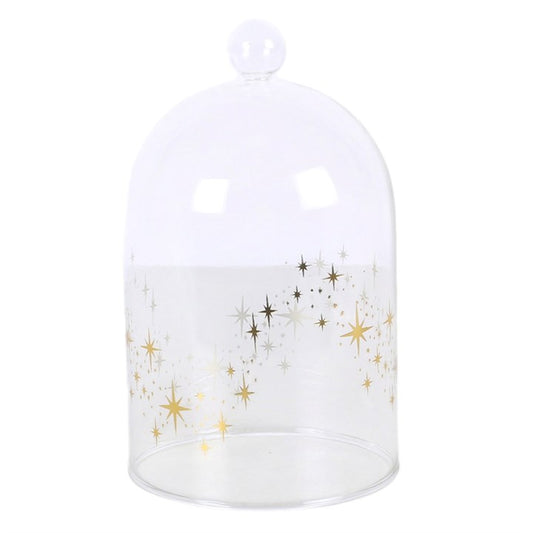 Stardust Glass Candle Cloche