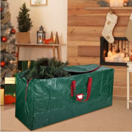 Christmas Tree Storage Bag with Handles and Zipper 120 x 25 x 43cm