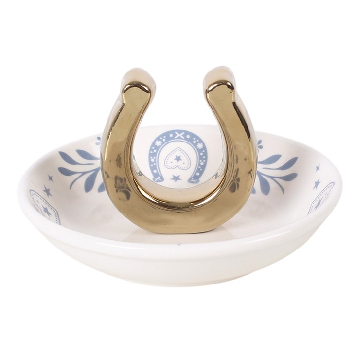 Lucky Horseshoe Trinket Dish