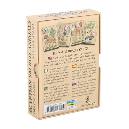 Egyptian Sacred Animals Oracle Cards