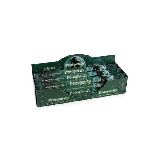 Set of 6 Packets of Prosperity Spell Incense Sticks by Lisa Parker