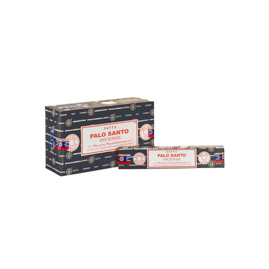 Set of 12 Packets of Palo Santo Incense Sticks by Satya