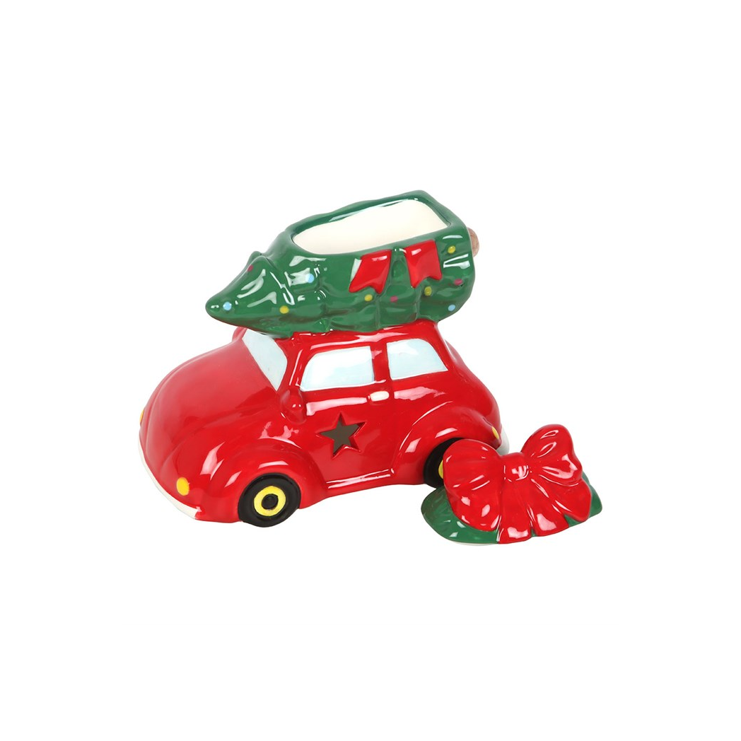 Car with Christmas Tree Oil Burner