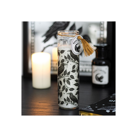 Mystic Raven Deadly Nightshade Tube Candle