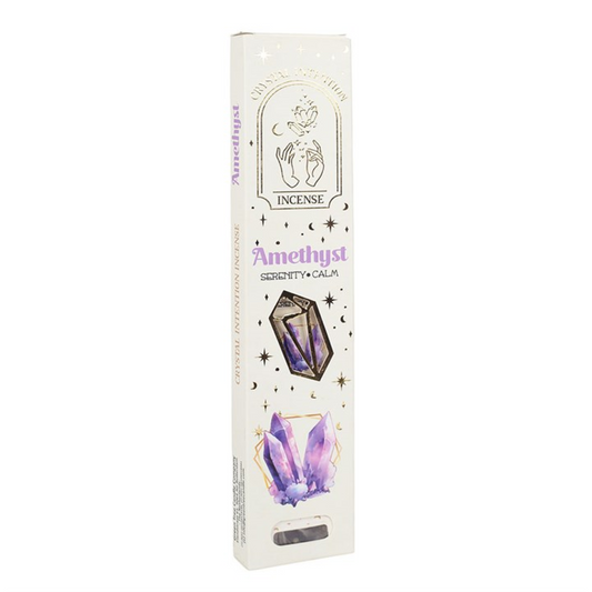 12 Packs of Native Soul Crystal Intentions Incense with Amethyst Chips