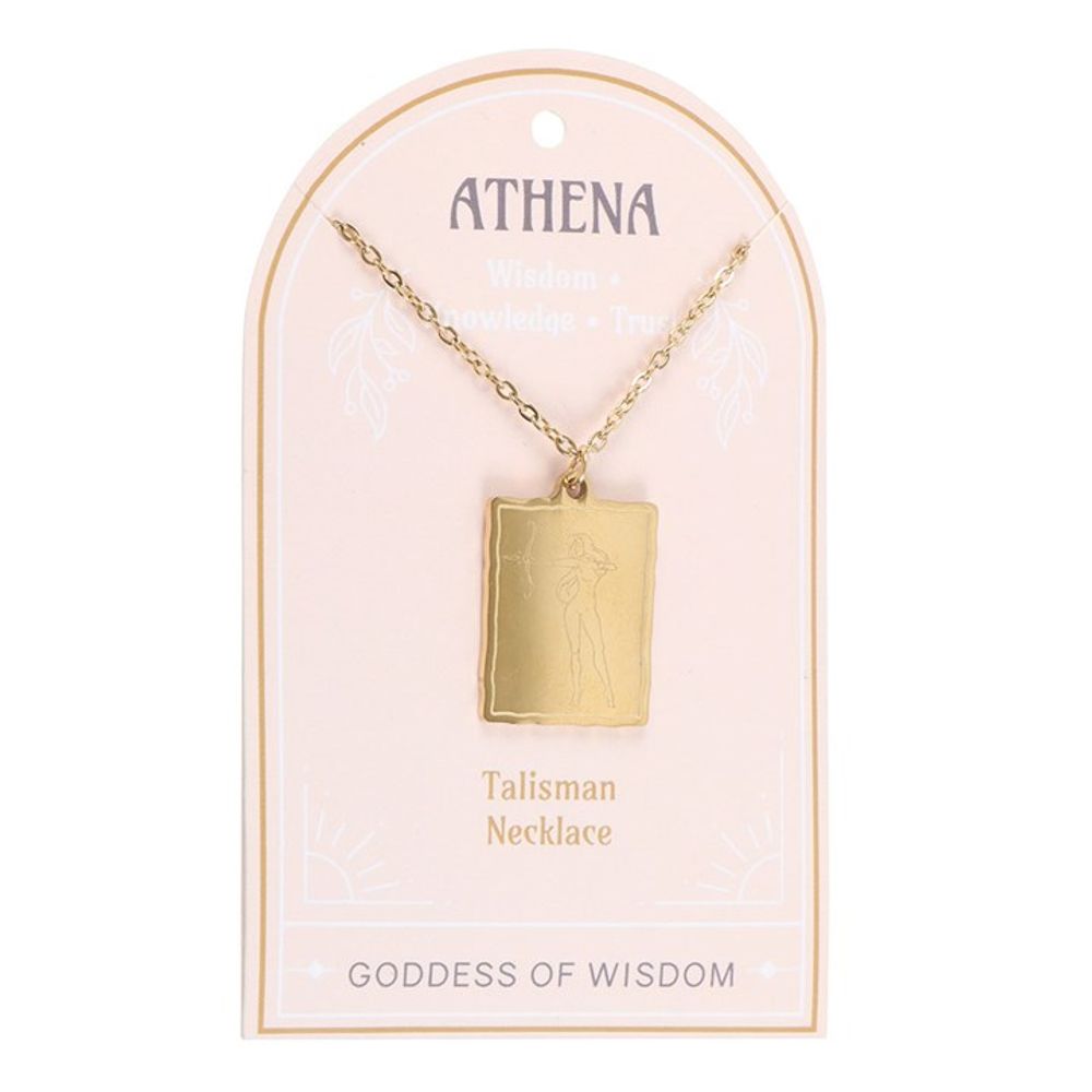 Athena Goddess Talisman Necklace