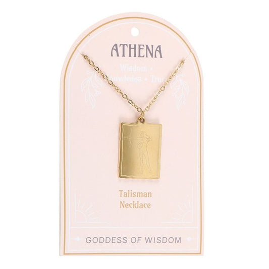 Athena Goddess Talisman Necklace