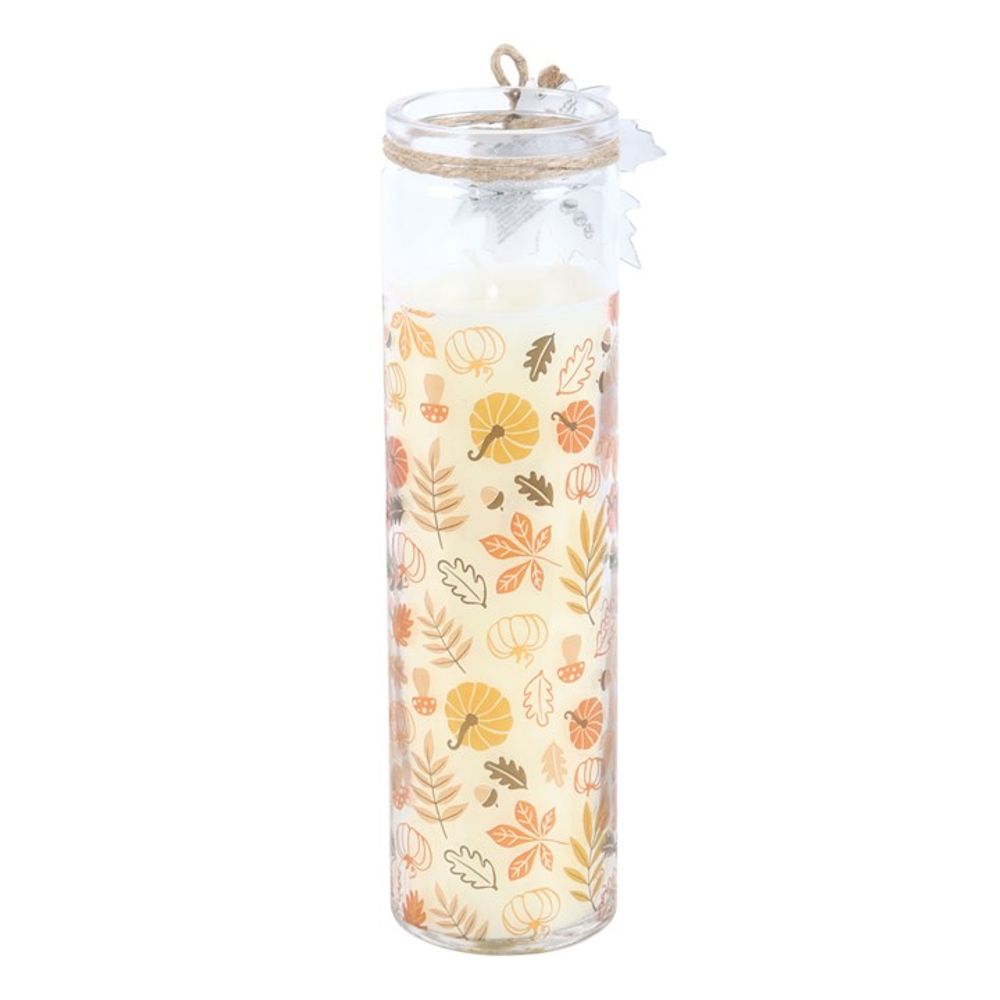 Autumn Leaves Pumpkin Spice Tube Candle