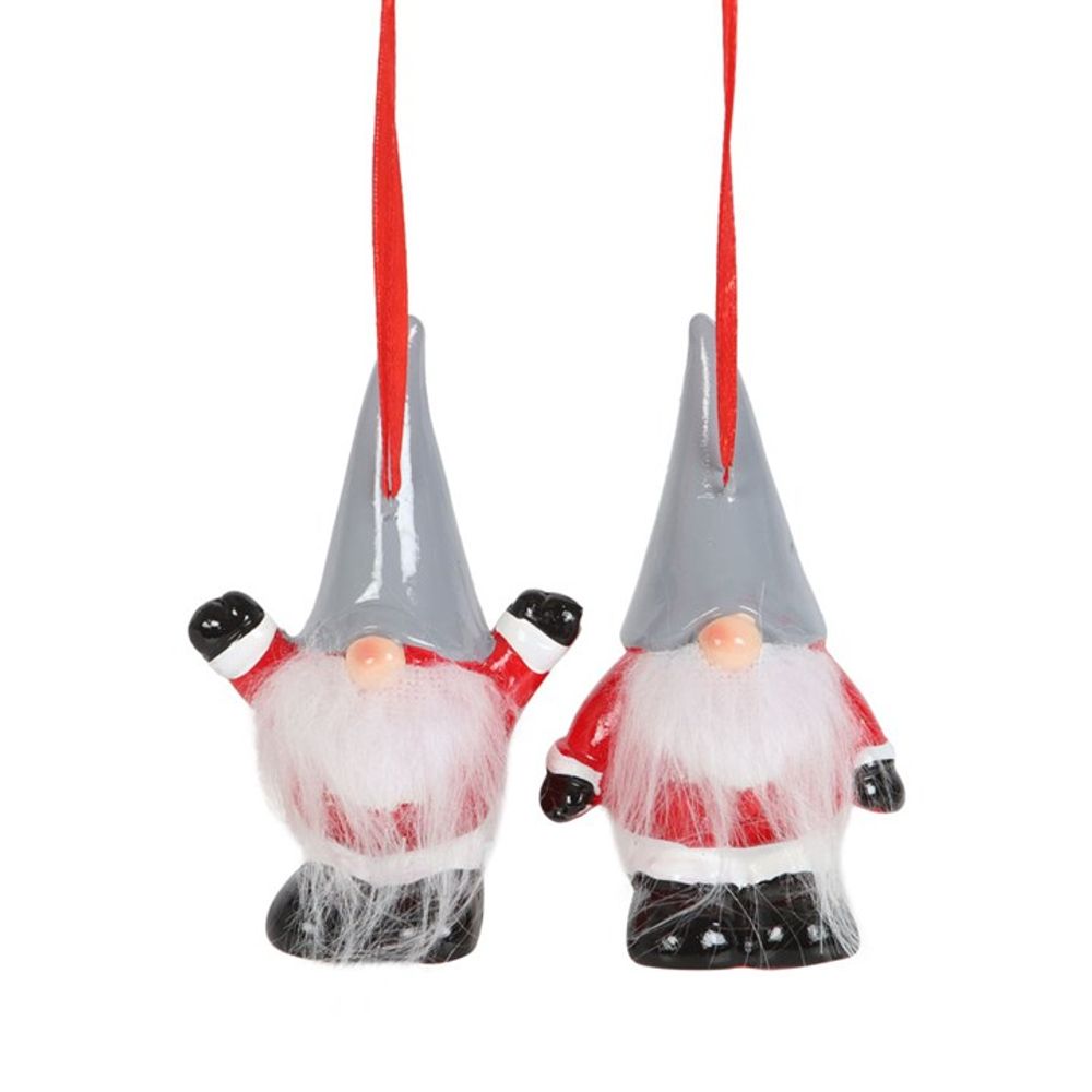 10cm Hanging Santa Decoration