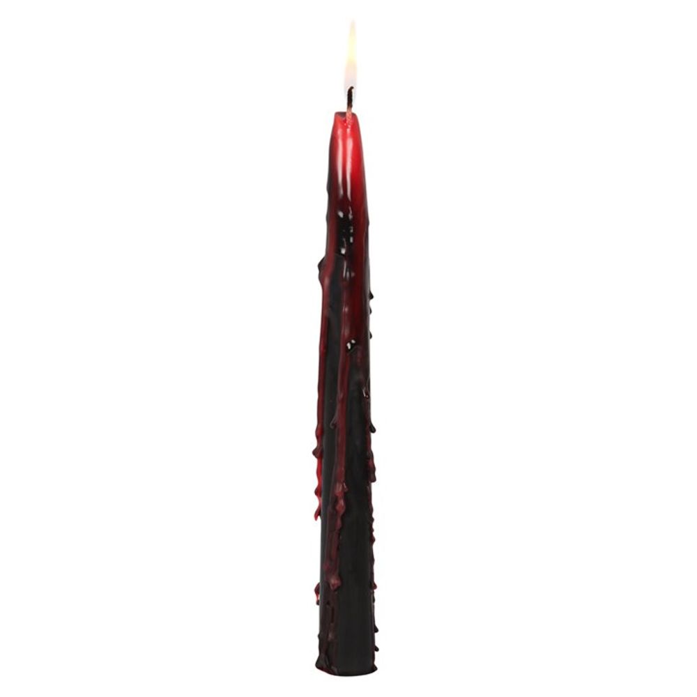 Set of 8 Vampire Blood Taper Candles